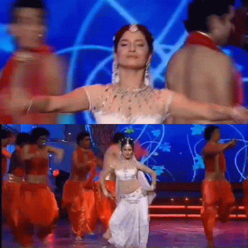 Ankita Lokhande White Dress GIF - Ankita Lokhande White Dress Dance GIFs