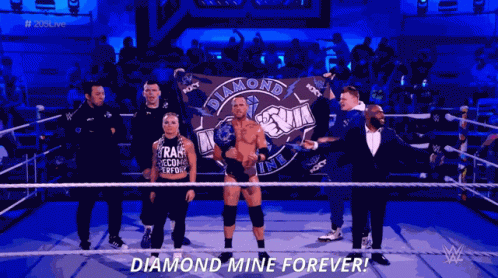 Roderick Strong Malcolm Bivens GIF - Roderick Strong Malcolm Bivens Diamond Mine GIFs