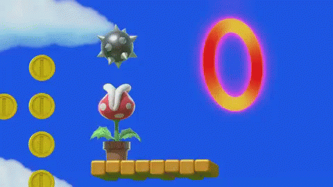 パックンフラワー  マリオ GIF - Piranha Flower Mario GIFs