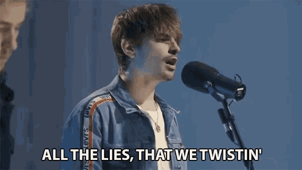 All The Lies That We Twistin So We Can Both Be Free Lies GIF - All The Lies That We Twistin So We Can Both Be Free Lies Lyrics GIFs