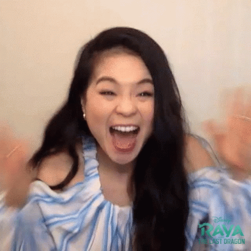 Excited Raya And The Last Dragon GIF - Excited Raya And The Last Dragon Omg GIFs