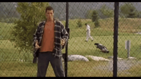 Happy Gilmore Getting Jacked Up GIF - Happy Gilmore Adam Sandler Ball GIFs