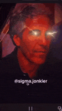 a close up of a man 's face with sigma.jonkler written on the bottom right