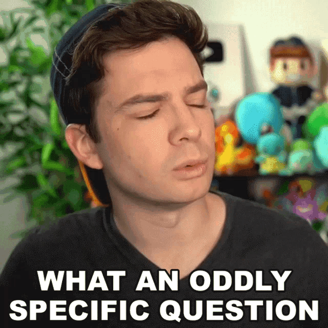 What An Oddly Specific Question Michael Groth GIF - What An Oddly Specific Question Michael Groth Mandjtv GIFs