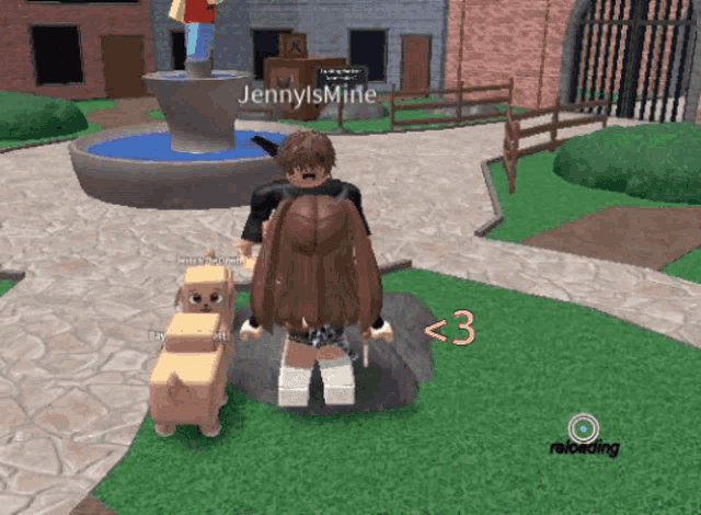 jennyismile is the name of the person in the video game