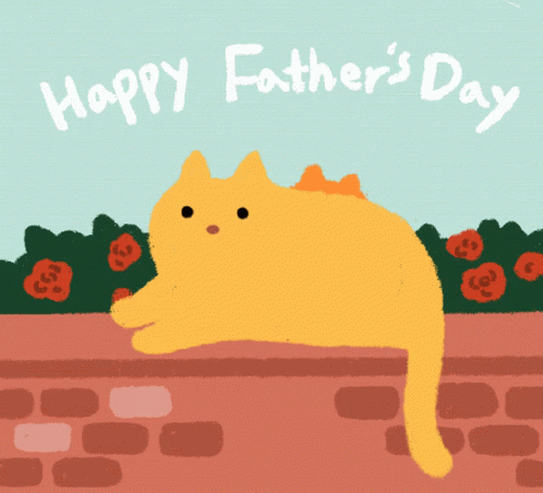 Happy Fathers Day Cats GIF - Happy Fathers Day Cats Cat GIFs