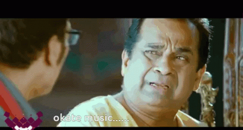 Okate Music Bramhi GIF - Okate Music Bramhi Telugu GIFs