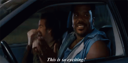 So Exciting GIF - Craigrobinson Pineappleexpress Exciting GIFs