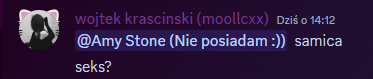 a screenshot of a chat with amy stone in a foreign language