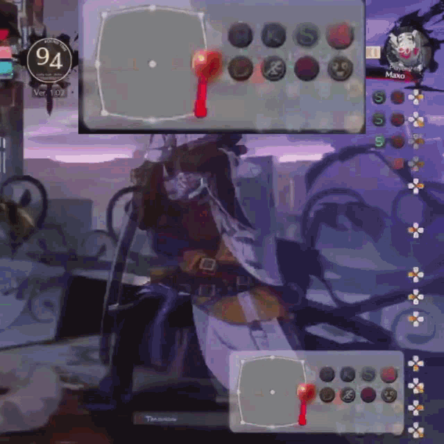 a screenshot of a video game with the number 94 at the top