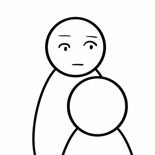 a black and white drawing of a person with the word pat written below
