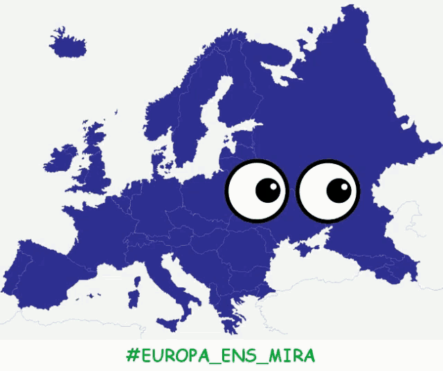 Eft Aens Mira Europa Ens Mira GIF - Eft Aens Mira Europa Ens Mira Més Sols Que La Una GIFs