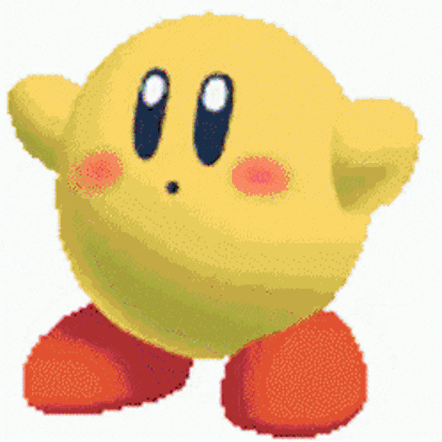 Kirby Bounce Chat Bounce GIF - Kirby Bounce Chat Bounce Kirby GIFs