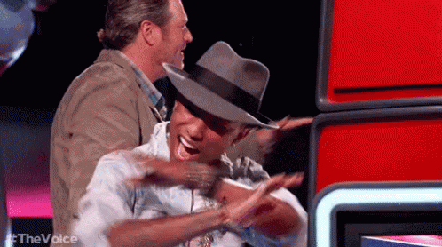Yes GIF - Pharrell Yes The Voice GIFs