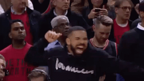Drake Cheering GIF - Drake Cheering Yes GIFs