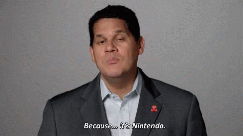 Because Its Nintendo Reggie GIF - Because Its Nintendo Reggie GIFs