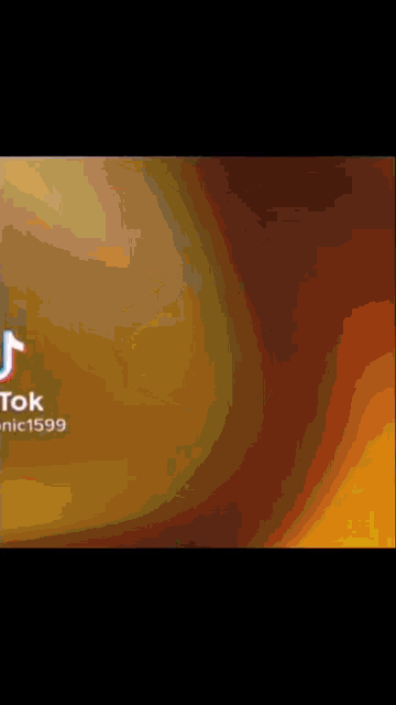 a close up of a tiktok icon on a dark background