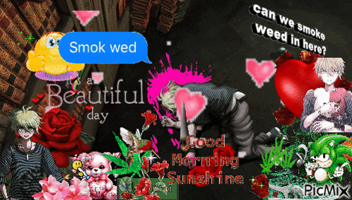 a collage of images with the words smok wed in the middle