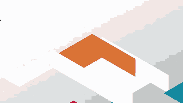 a logo for nvita tio na is surrounded by colorful geometric shapes
