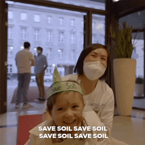 Save Soil Baby GIF