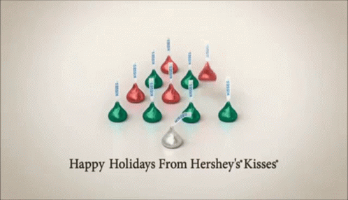 Hersheys Kisses Christmas GIF - Hersheys Kisses Christmas Christmas Commercial GIFs