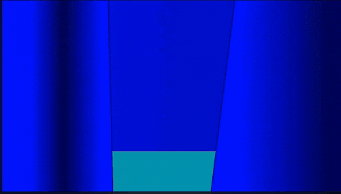 a door is open to a hallway with a tile floor