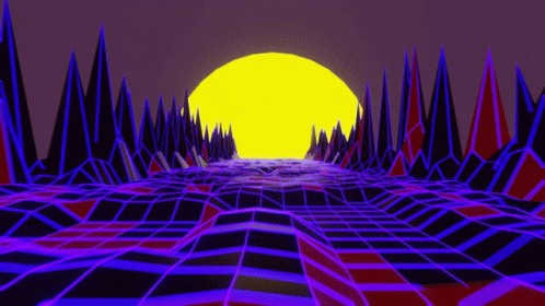 Synthwave Sunset GIF - Synthwave Sunset Sun GIFs