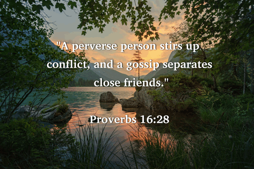 Bible Verses Gossip GIF - Bible Verses Gossip Friendship GIFs