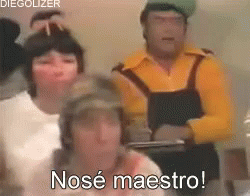Godines Dice Nose Maestro GIF - El Chavo No Sir No GIFs