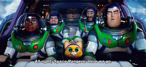 Lightyear All Right Space Rangers GIF - Lightyear All Right Space Rangers Here We Go GIFs