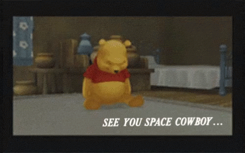 See You Space Cowboy Cowboy Bebop GIF - See You Space Cowboy Cowboy Bebop Winnie The Pooh GIFs