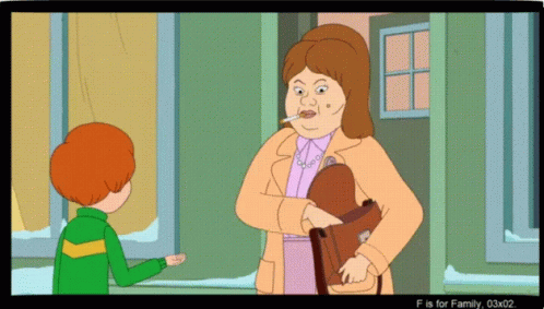 F Is For Family Middle Finger GIF - F Is For Family Middle Finger Fuck You GIFs