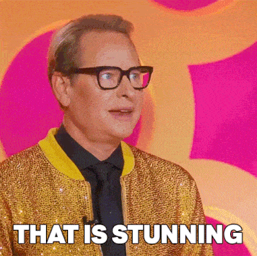 That Is Stunning Carson Kressley GIF - That Is Stunning Carson Kressley Rupaul’s Drag Race All Stars GIFs