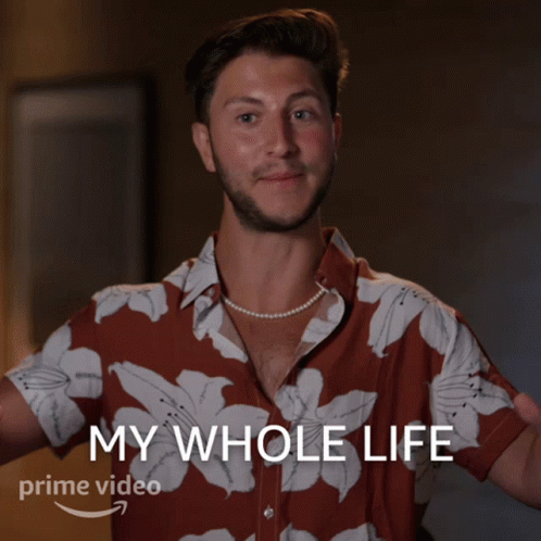 My Whole Life Jeff GIF - My Whole Life Jeff The One That Got Away GIFs