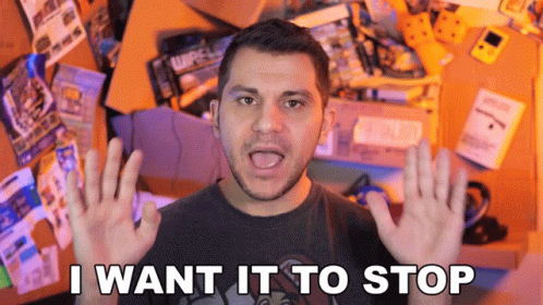 I Want It To Stop Rerez GIF - I Want It To Stop Rerez Can We Stop GIFs