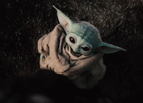 Baby Yoda Hug GIF