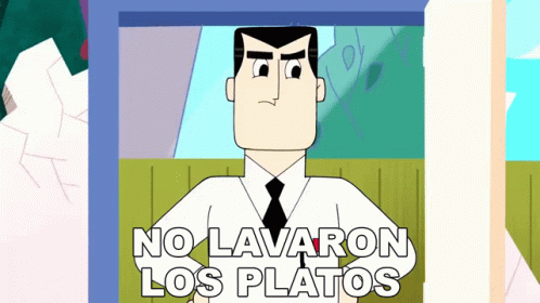 No Lavaron Los Platos Profesor Utonio GIF - No Lavaron Los Platos Profesor Utonio Las Chicas Superpoderosas GIFs
