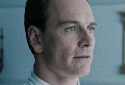 What? GIF - Alien Covenant Michael Fassbender What GIFs