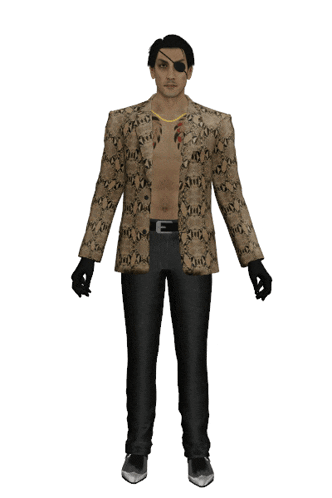 a man wearing a jacket that says ' gucci ' on it is standing with his arms outstretched
