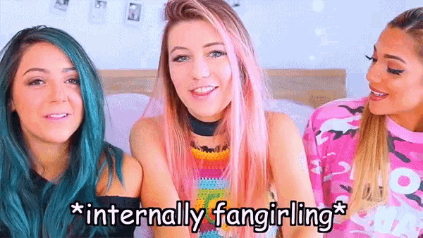 Internally Fangirling Fangirling GIF