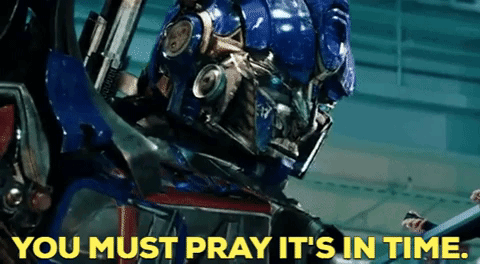 Transformers Rise Of The Beasts Optimus Prime GIF - Transformers Rise Of The Beasts Optimus Prime You Must Pray Its In Time GIFs