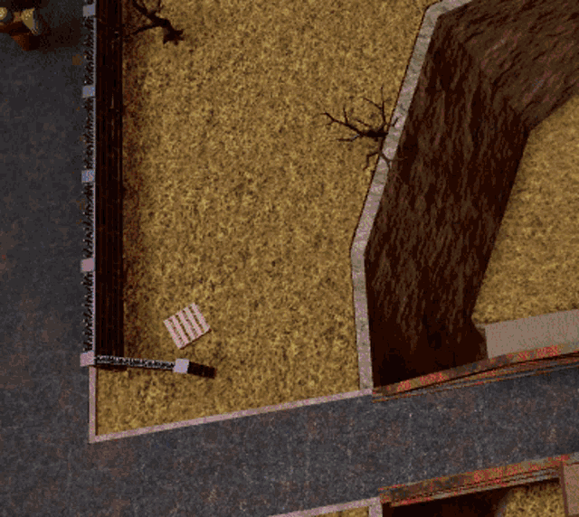 an aerial view of a video game with osterdog diamond command