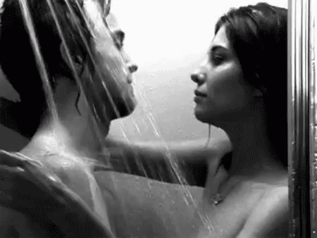 Couple Kissing GIF - Couple Kissing Bath GIFs
