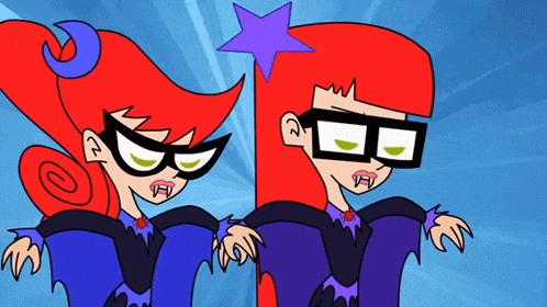 a boy and a girl are standing next to each other with their eyes closed