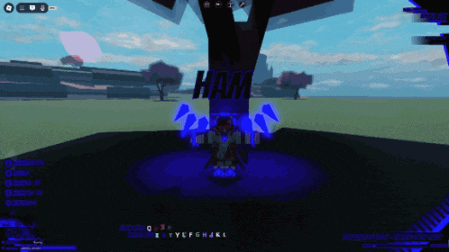 a screenshot of a video game with the word ham on the screen
