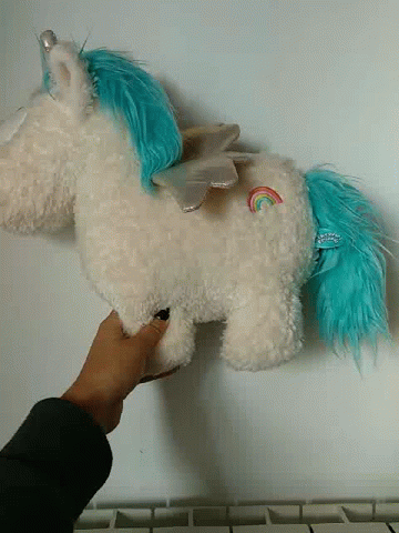 Unicorn Stuffed GIF - Unicorn Stuffed Animal GIFs