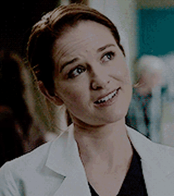 Greys Anatomy April Kepner GIF - Greys Anatomy April Kepner Huh GIFs