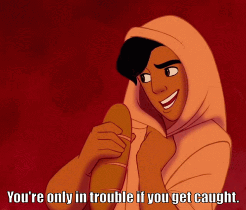 Trouble Get Caught GIF - Trouble Get Caught Aladdin GIFs