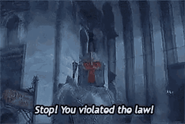 Elder Scrolls Stop You Violated The Law GIF - Elder Scrolls Stop You Violated The Law GIFs