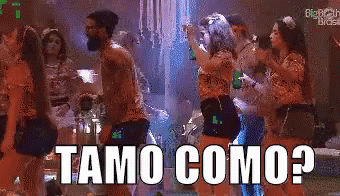 Tamo Como Na Festa No Passinho Dançando Com Os Amigos Animados Na Balada Big Brother Brasil 2018 GIF - Tvglobo Bbb18 Dancing GIFs